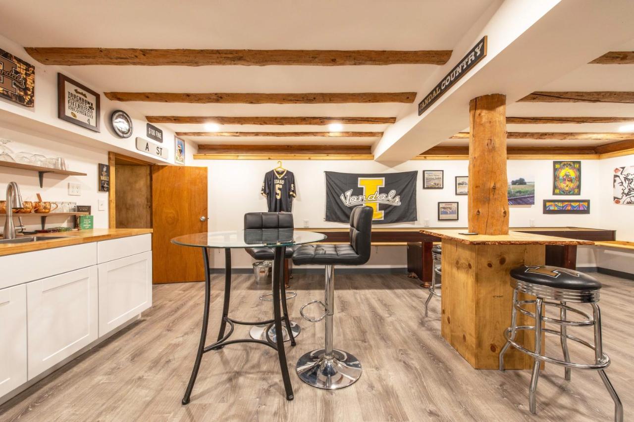 Rowland Log Cabin Home Lyle المظهر الخارجي الصورة