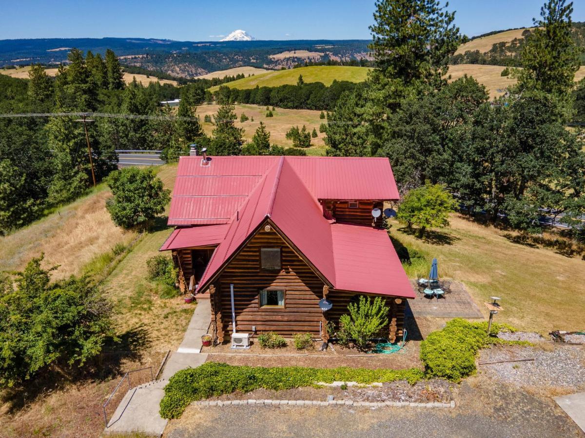 Rowland Log Cabin Home Lyle المظهر الخارجي الصورة