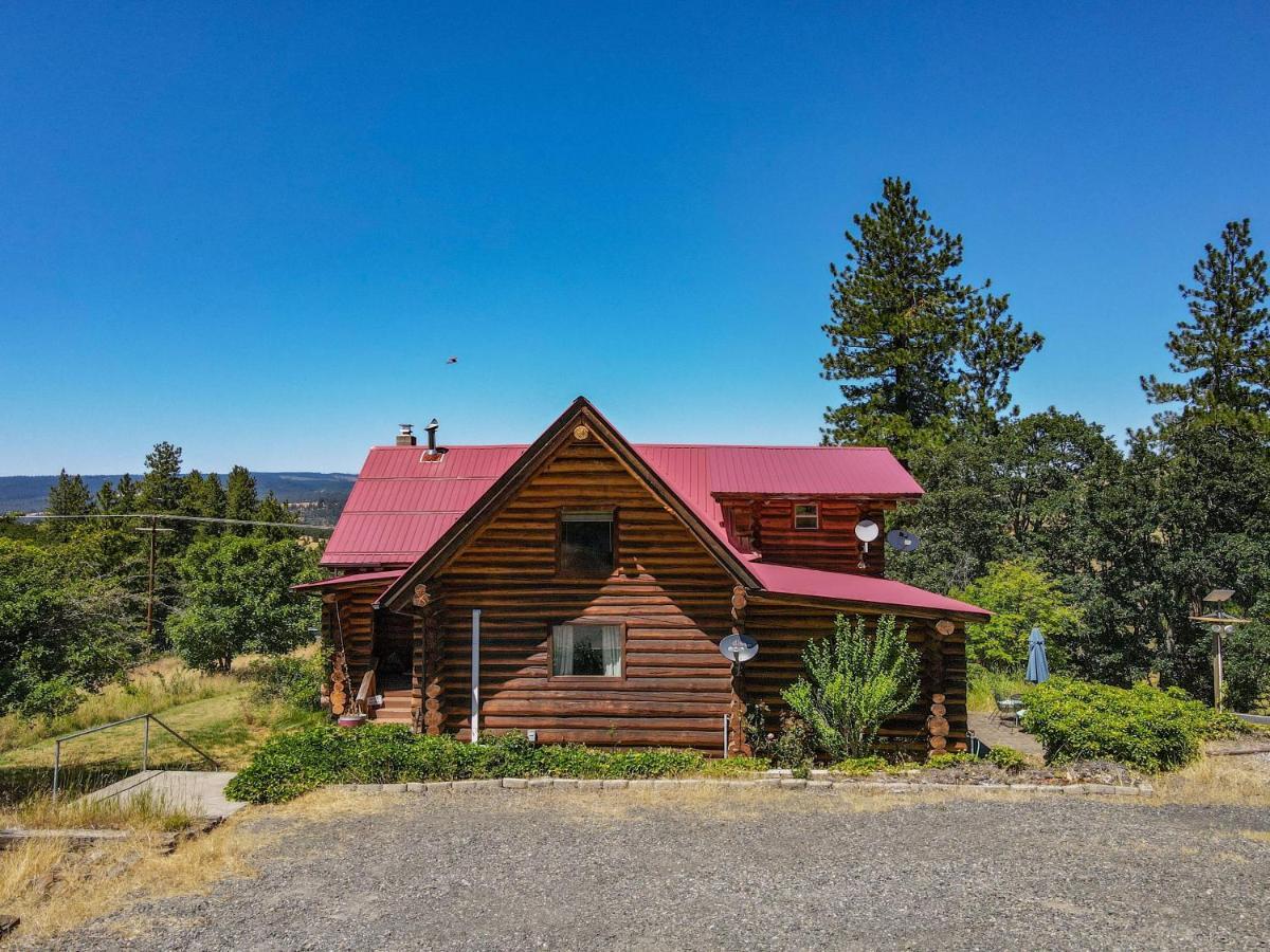 Rowland Log Cabin Home Lyle المظهر الخارجي الصورة